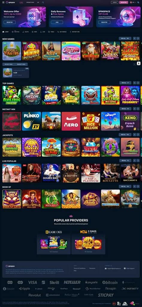 Spinspace casino app